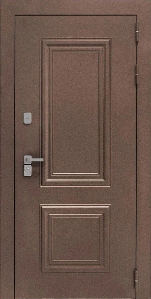 Входная дверь ДвериПРО Д-68 СБ-1 (ст. белое, 16мм, беленый дуб) DPRO221061 внешняя сторона